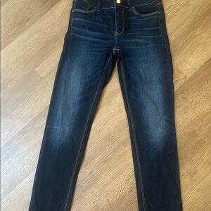 WHBM Blue Skinny Jeans